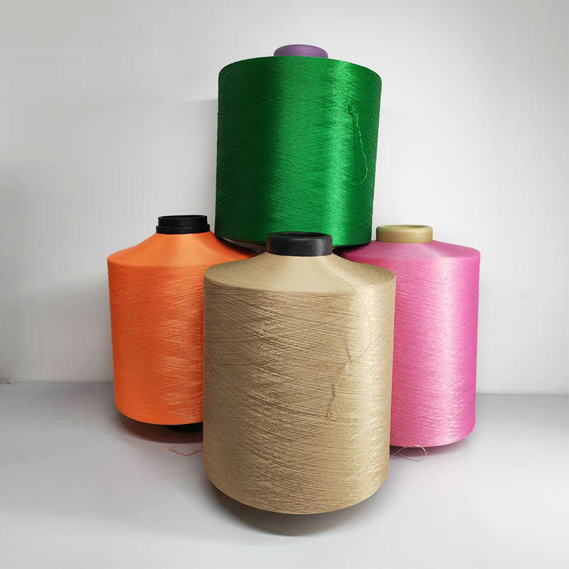 ဖိနပ်များအတွက်ရောင်စုံ polyester ချည်
